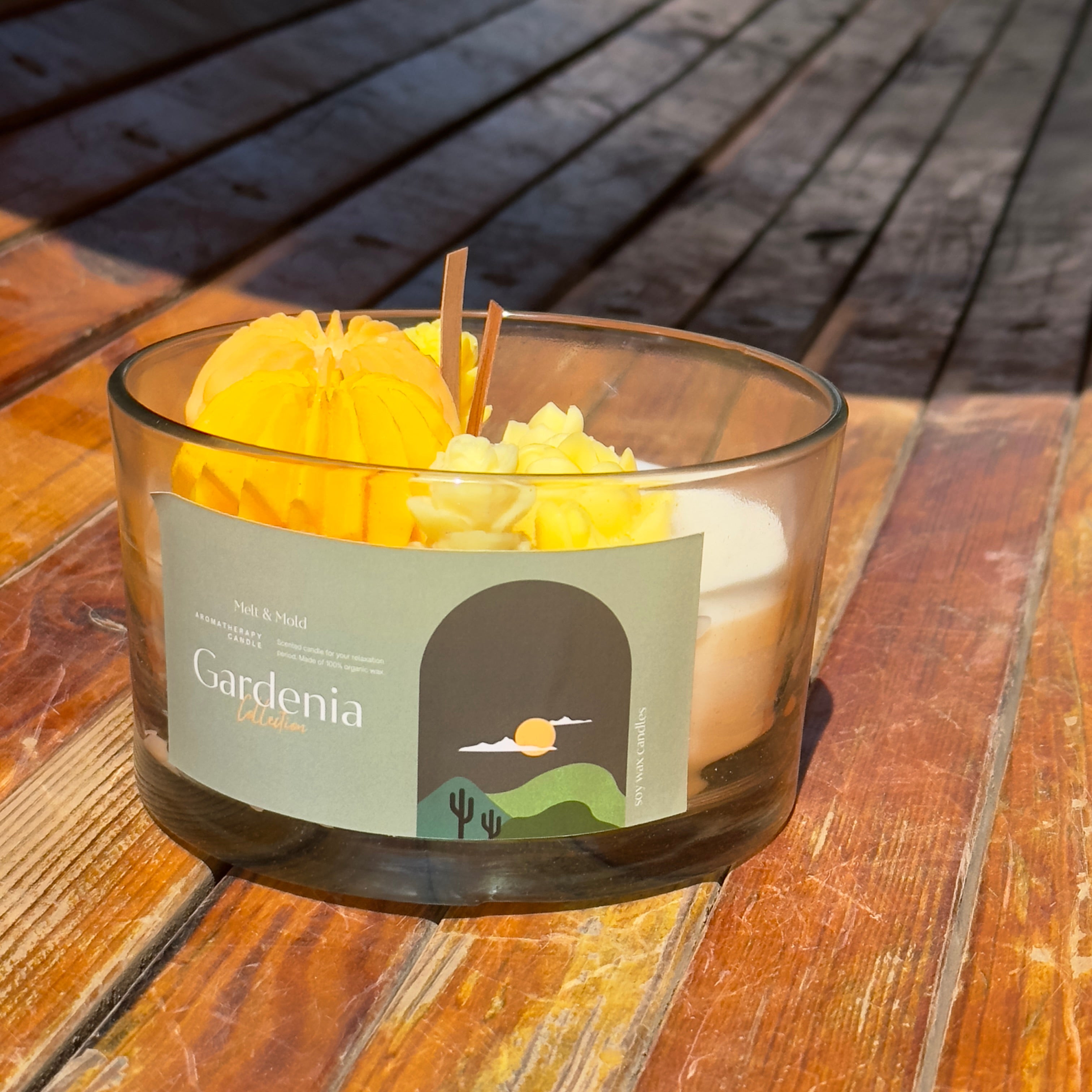 Gardenia (our version) Sample Scent Strip — Stone Candles