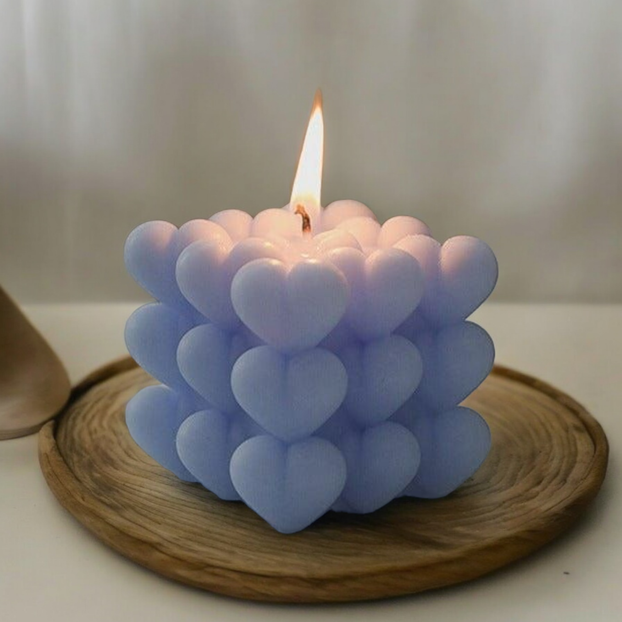 Heart Shaped Layer Candle