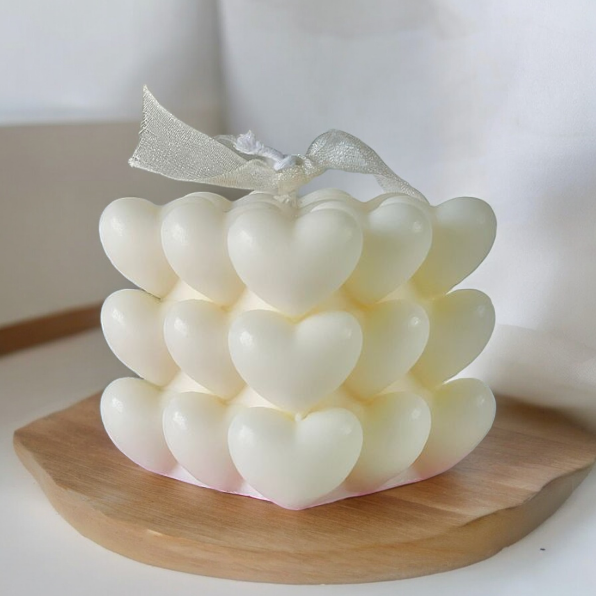 Heart Shaped Layer Candle